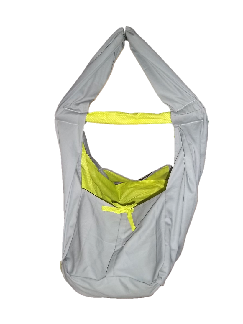 Hačka Tiki-Mechulka 3XL - dvojitá, šedobílá