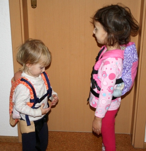 Šátkové nosítko na panenky - Yaro Duo Havana I