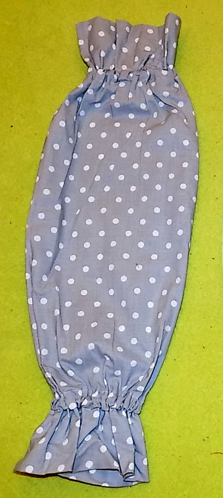 Debordelizér nejen na sáčky - šedá s puntíky