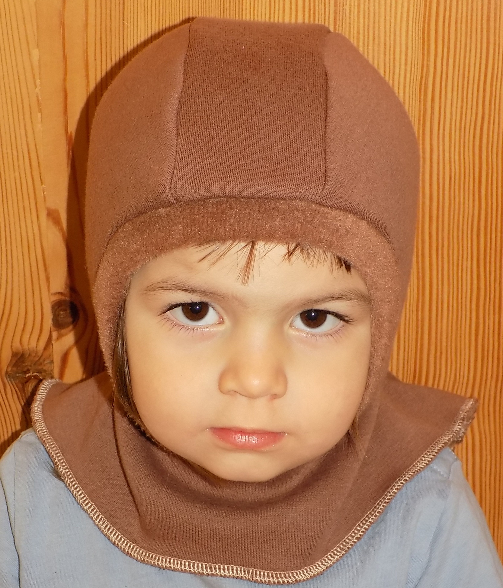 Teplá kuklička warmkeeper - hnědá