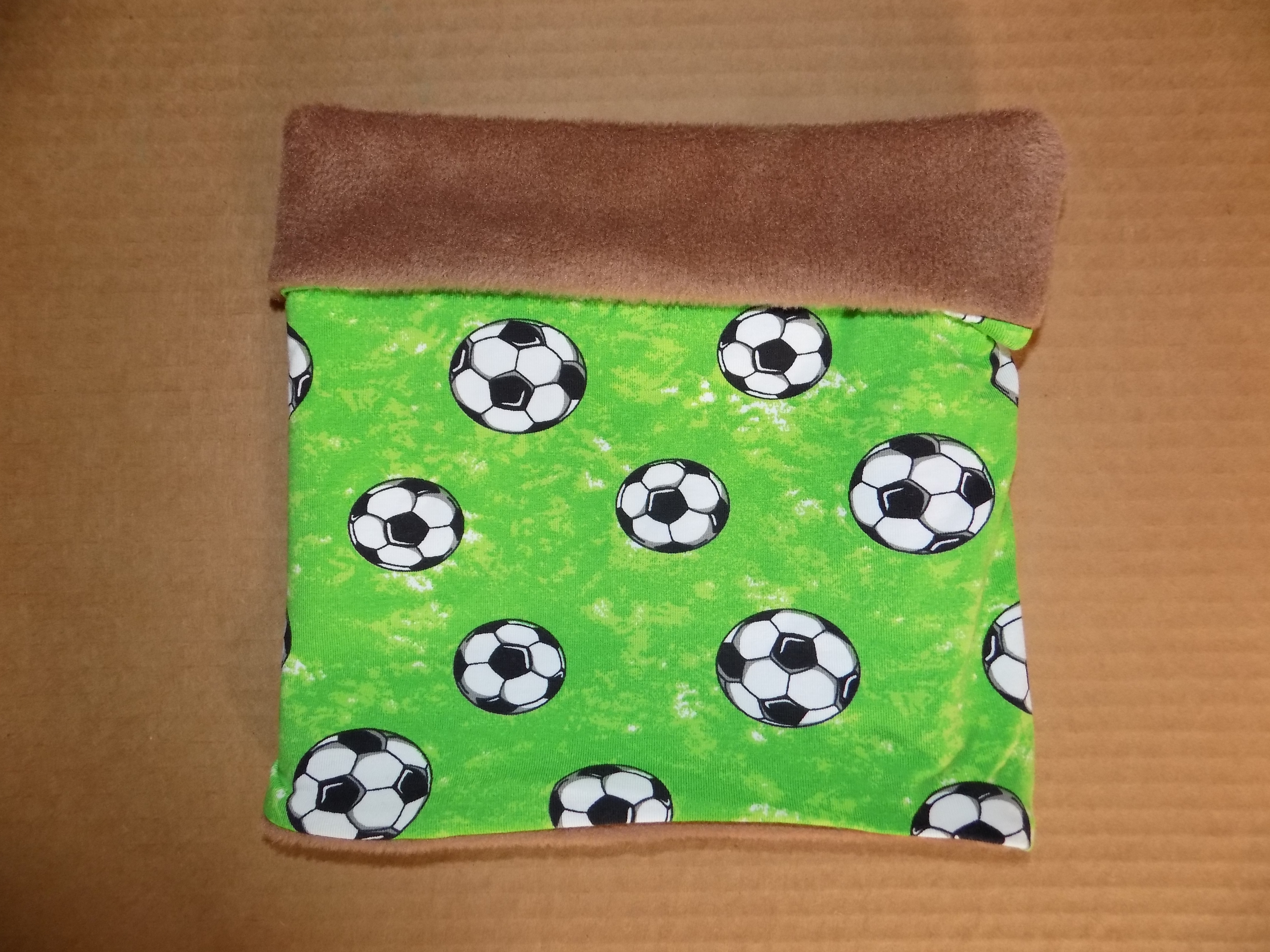 dětský nákrčník dvojitý  - fotbal