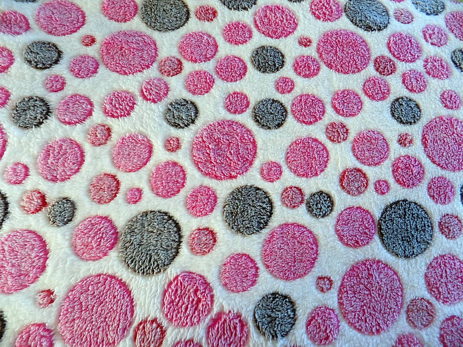 Obal na kokosovou podložku do hačky pro miminka, růžová kolečka