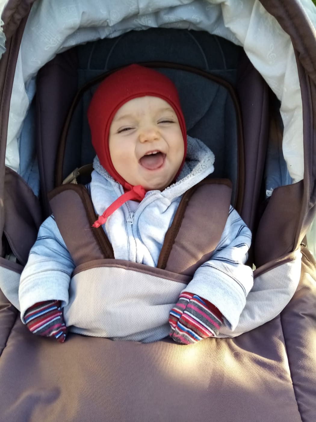 Merino rukavičky-růžové 