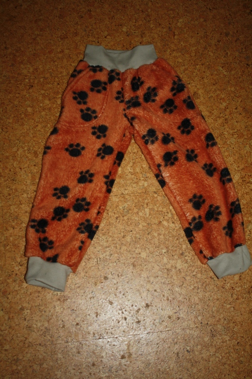 Kalhoty z fleece (chlupaté) - NA PŘÁNÍ