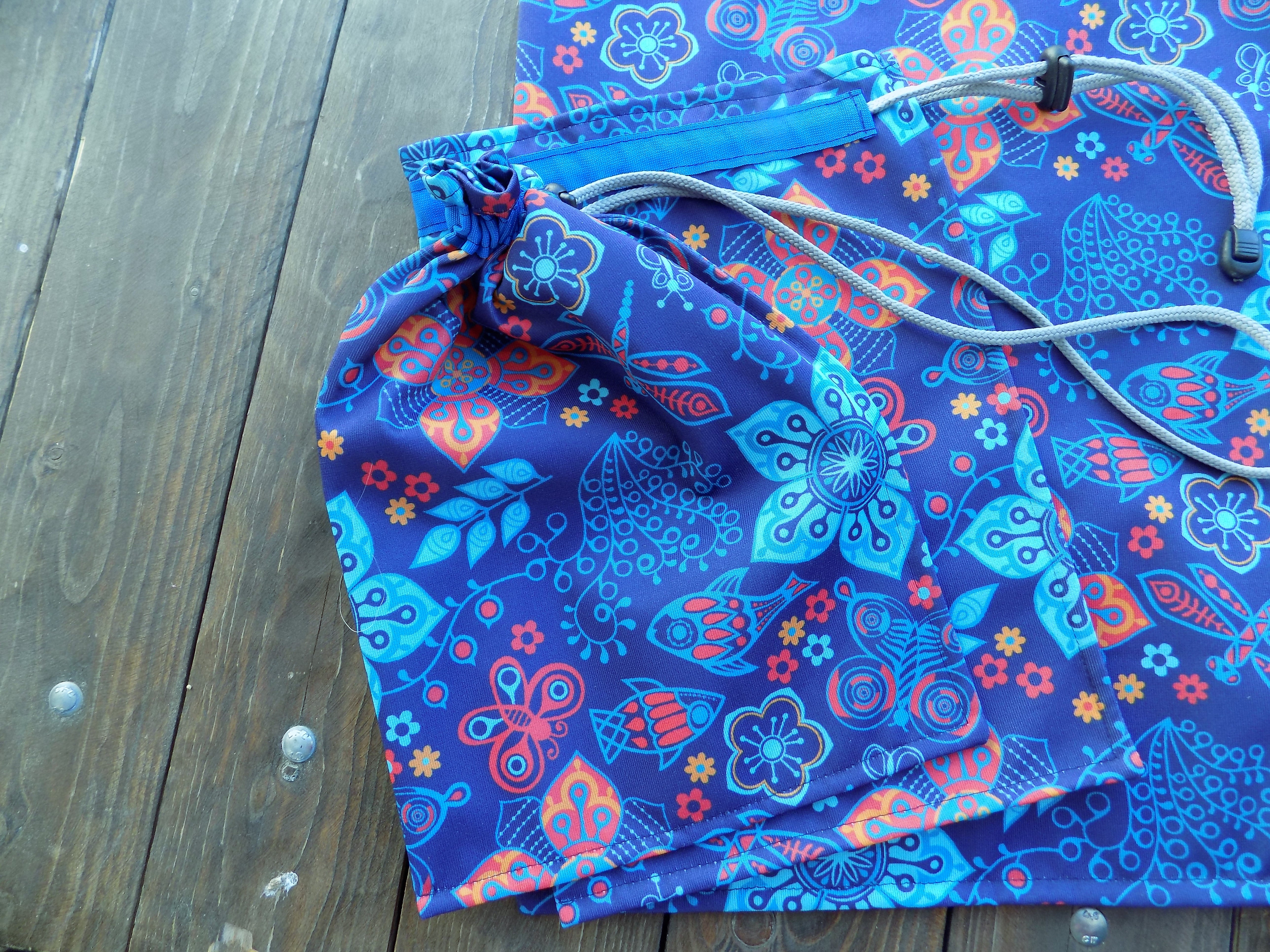 Sáček na pečivo s funkční membránou - modré