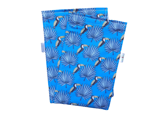 Svačinový pytlík - tukani 17x27 cm