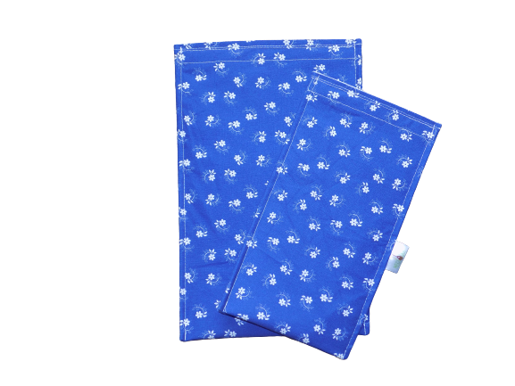 Svačinový pytlík - modrotisk 14x25 cm