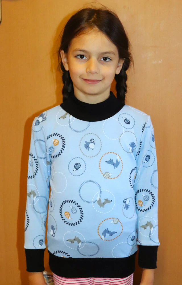 Merino triko rostoucí - lišky