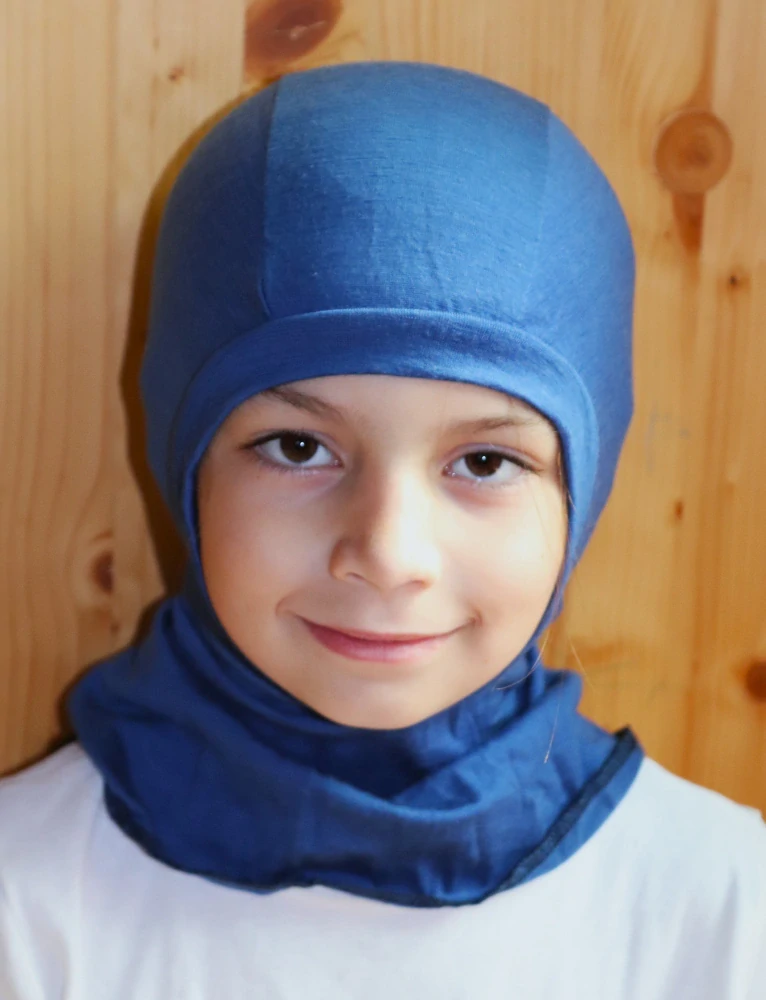 Merino kukla slabší - modrá