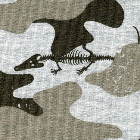 Biobavlněná kuklička  - maskáč + ještěrky 