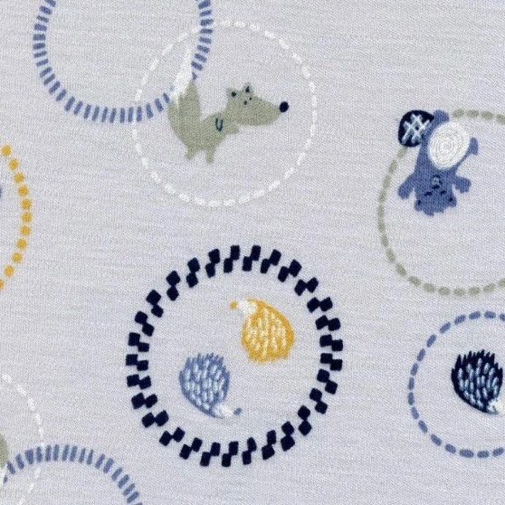 Merino triko rostoucí - lišky