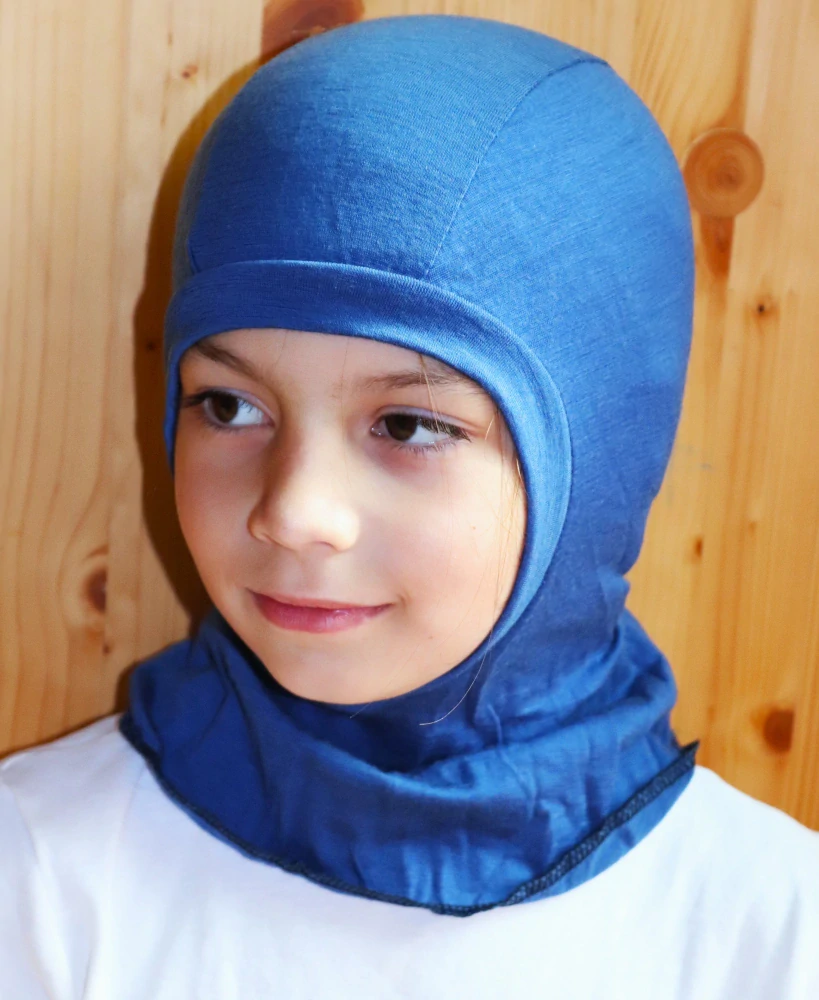 Merino kukla slabší - modrá