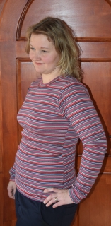 Dámské tričko - merino silné, dl. rukáv - barva na přání