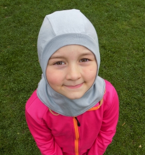 Kuklička tencel - světlá šedá