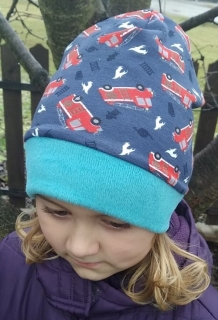 Oboustranná čepice/čepička - warmkeeper + hasiči