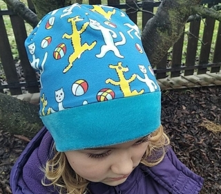 Oboustranná čepice/čepička - warmkeeper + pejsek a kočička