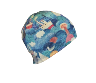 Merino čepice - na moři
